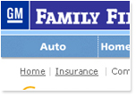 General Motors Family First Website